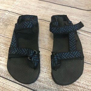 OP Ocean Pacific Sandals Strap Velcro 8